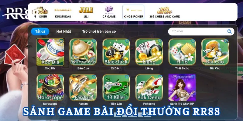 Game bài đổi thưởng RR88 - Sảnh chơi hàng đầu